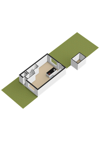 Floorplan - Van Pallandtvliet 21, 2992 WR Barendrecht